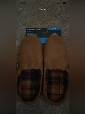 Dickies Men's Brown Slip-On Performance Loafers